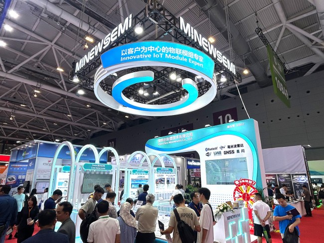 MinewSemi亮相IOTE 2026，首发ME26LS01，多协议融合开启新一代远距离物联连接